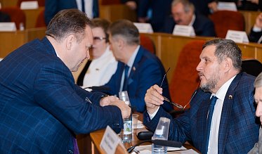 Заседание Законодательного Собрания Оренбургской области